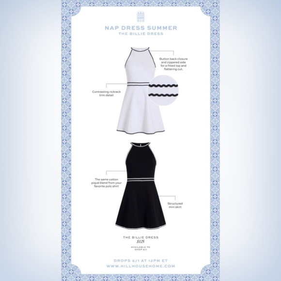 HILL HOUSE HOME The Billie Dress Black Size XL - Picture 14 of 14